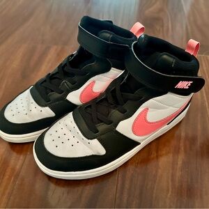 Nike Court Borough Mid 2 Sneakers - Kids 3Y